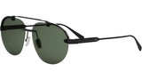 Octo Finissimo Matte Black Pilot Sunglasses
