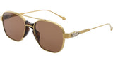 Eki 18K Gold Plated Titanium