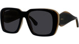 Signature Black Square Sunglasses