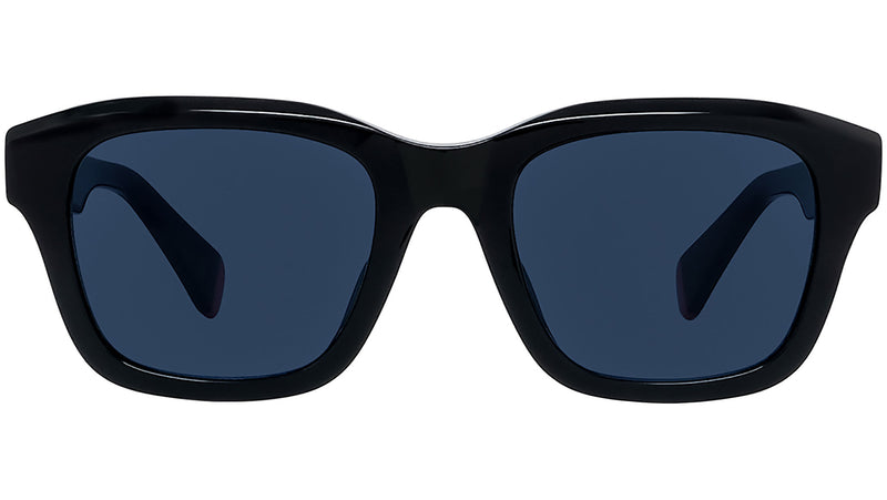 Boke Flower Black Geometric Sunglasses