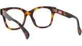 Boke Flower Havana Square Eyeglasses
