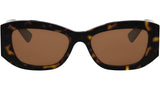 Bvlgari Roma Havana Geometric Sunglasses