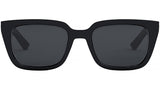 Dior B27 S2I Shiny Black Geometric Sunglasses