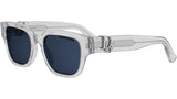 Dior Oblique S1I Crystal Squared Sunglasses