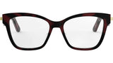 CDiorO S4I Shiny Havana Cat Eye Eyeglasses