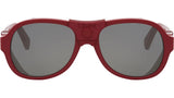 Apres Ski Capsule Red Aviator Sunglasses