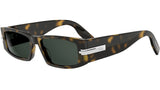 DiorBlackSuit XL S5I Havana Rectangular Sunglasses