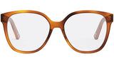 LaParisienneDiorO S3I Havana Round Eyeglasses