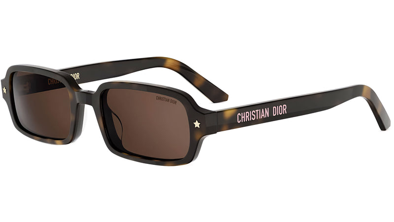 DiorPacific S3I Havana Rectangular Sunglasses