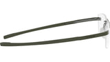 Flex Silver Rectangular Eyeglasses