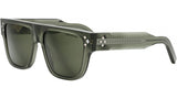 CD Diamond S6I Green Square Sunglasses