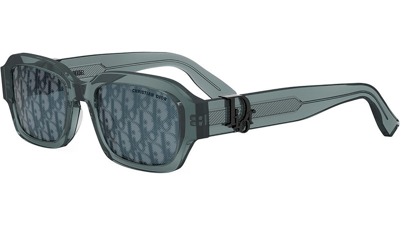 Dior Oblique S2I Shiny Blue Geometric Sunglasses