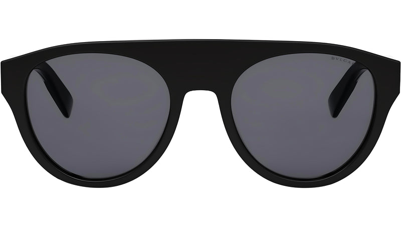 Tubogas Black Round Sunglasses