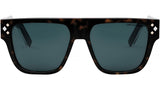 CD Diamond S6I Havana Square Sunglasses