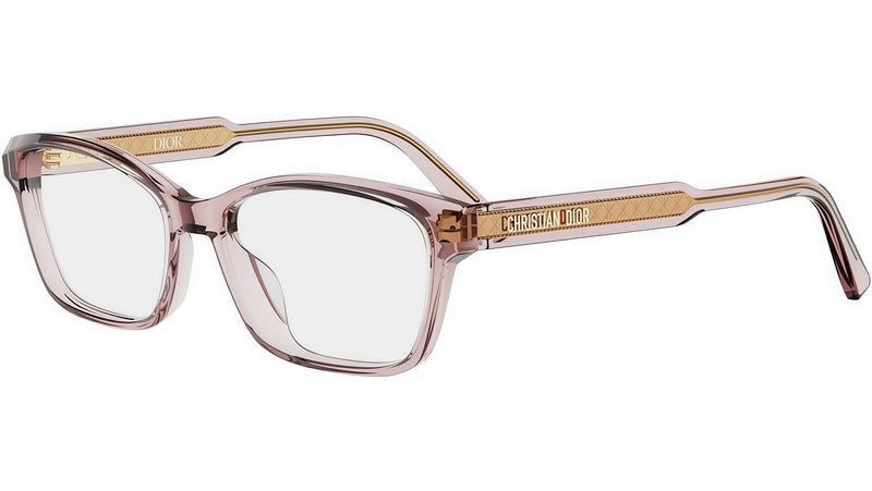 DiorPrismeO S7I Pink Rectangular Eyeglasses