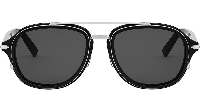 DiorBlackSuit A4U Shiny Black Pilot Sunglasses