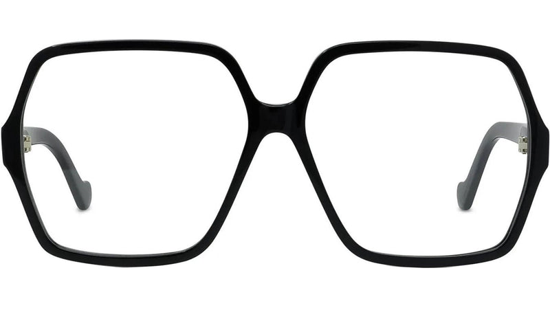 Filipa Black Geometric Sunglasses