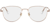 Petit CDO R2U Rose Gold Round Eyeglasses