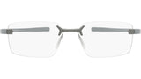 Flex Silver Rectangular Eyeglasses