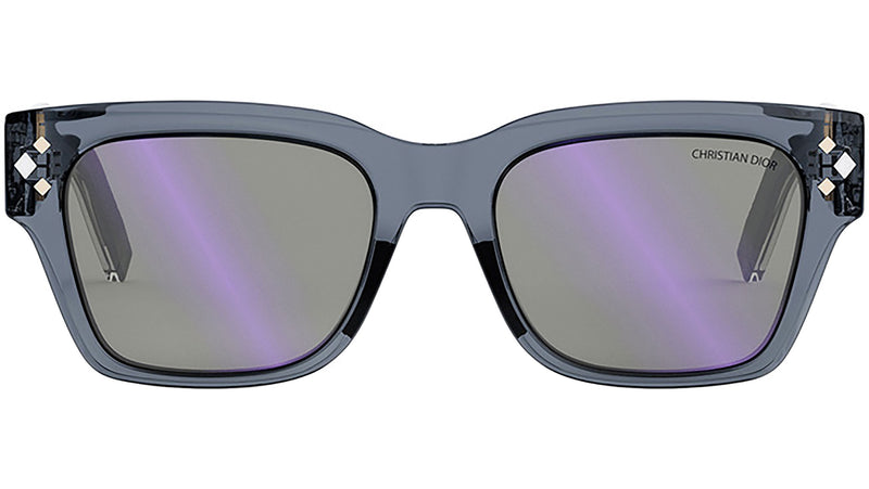 CD Diamond S2I Blue Geometric Sunglasses