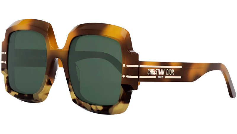 DiorSignature S1U Honey Havana Square Sunglasses