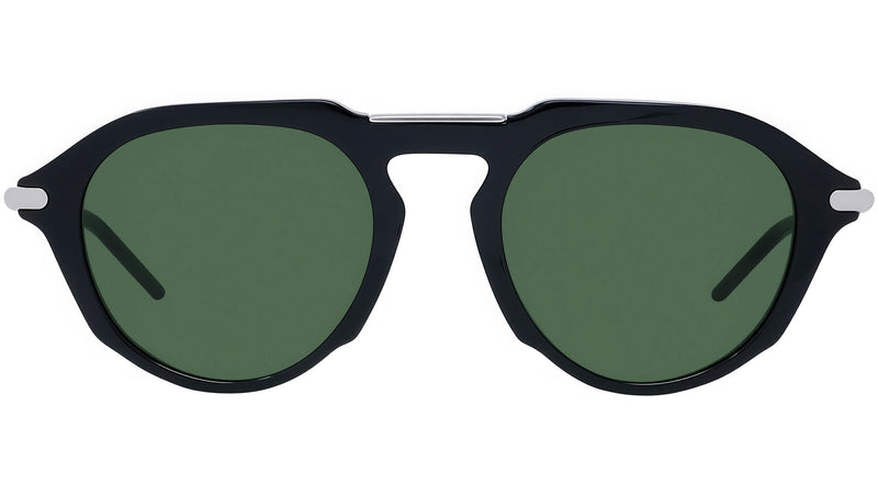 GV One Black Round Sunglasses