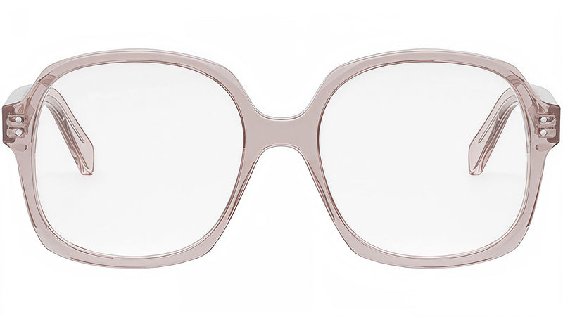 Thin Pink Geometric Eyeglasses