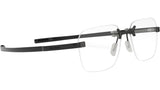 Flex Black Geometric Eyeglasses