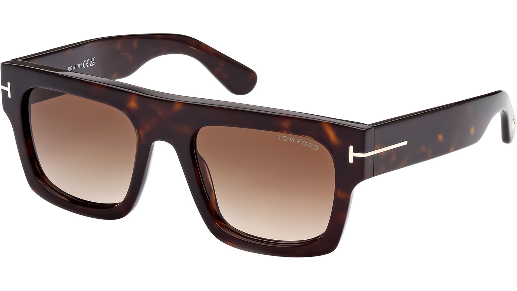 Tom Ford - Leo Square Sunglasses - Occhiali Da Sole Quadrati - Legno - Foto 4