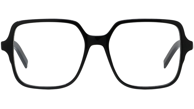 GV Day Black Square Eyeglasses