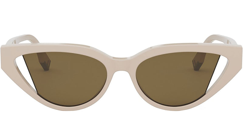 Fendi Way Ivory Cat Eye Sunglasses