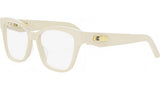 CDiorO S4I White Cat Eye Eyeglasses