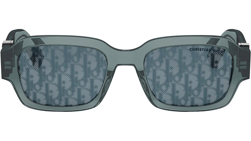 Dior Oblique S2I Shiny Blue Geometric Sunglasses