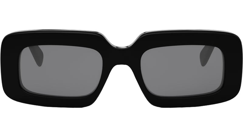 Triomphe Black Rectangle Sunglasses