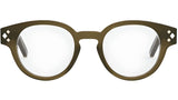 CD DiamondO R1I Green Round Eyeglasses