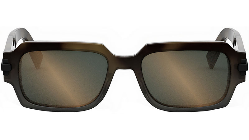 DiorBlackSuit S1I Coloured Havana Geometric Sunglasses