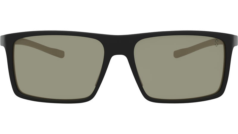Bolide Black Rectangular Sunglasses