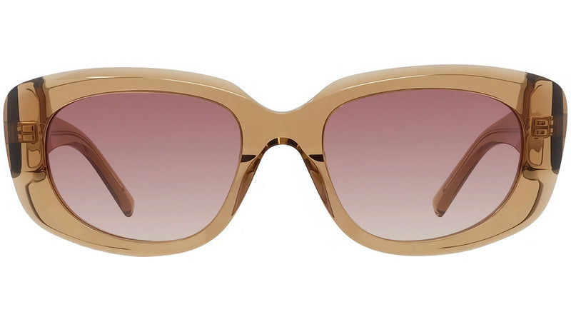 GV Day Brown Geometric Sunglasses