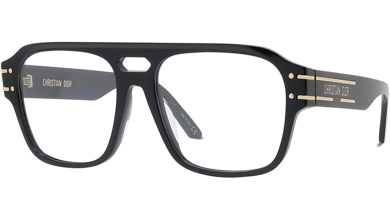 DiorSignatureO N1U Black Pilot Eyeglasses