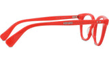 Boke Flower Red Square Eyeglasses