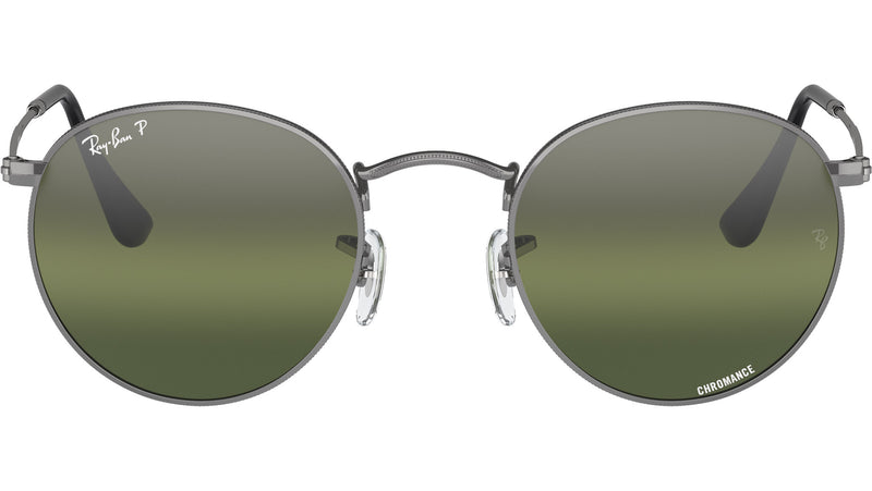 Round Metal RB3447 004/G4 Gunmetal