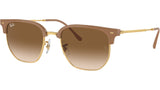 New Clubmaster RB4416 672151 Beige Gold
