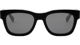 Fendi Diagonal Black Square Sunglasses