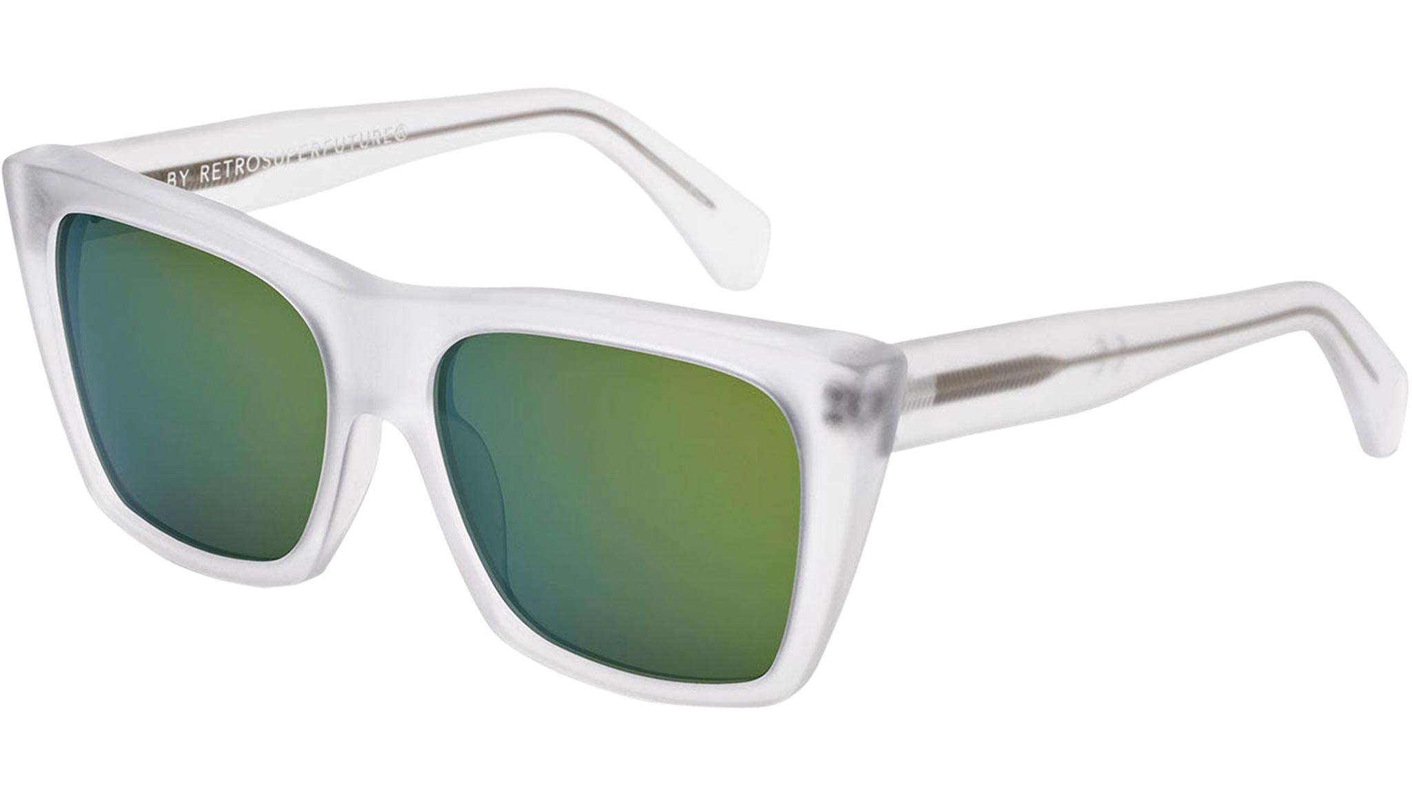 Occhiali da sole Retrosuperfuture Oki Crystal Matte Petrol LIK