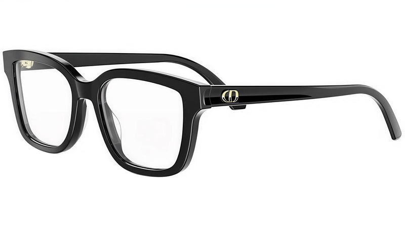 DiorGlowO S1I Black Squared Eyeglasses
