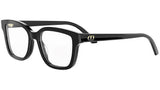 DiorGlowO S1I Black Squared Eyeglasses