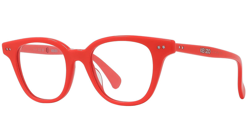 Boke Flower Red Square Eyeglasses