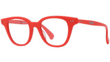 Boke Flower Red Square Eyeglasses