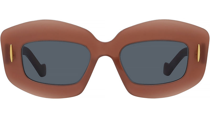 Anagram Red Rectangular Sunglasses