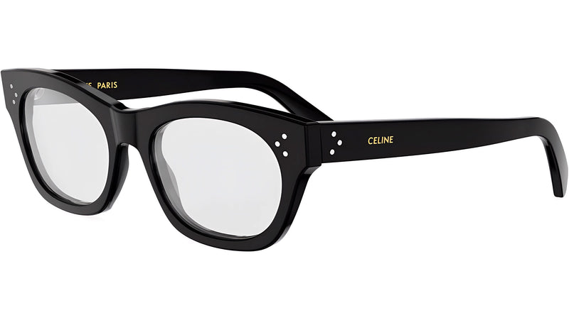 CELINE 3 Dots Black Cat Eye Eyeglasses